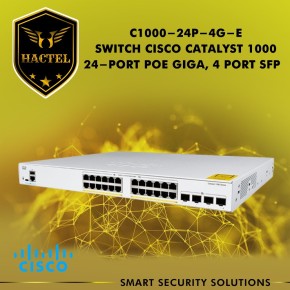 Switch Cisco Catalyste C1000-24p-4g-l