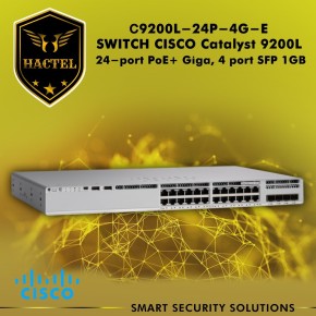 Switch Cisco Catalyste C9200l-24p-4g-e