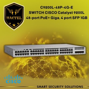 Switch Cisco Catalyste C9200l-48p-4g-e